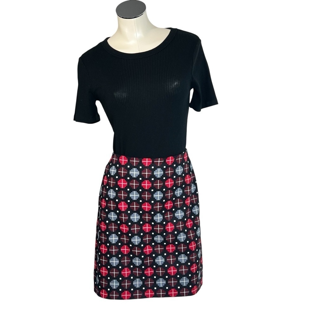 NWOT TALBOTS Geometric Pencil Skirt Women's Size 6P